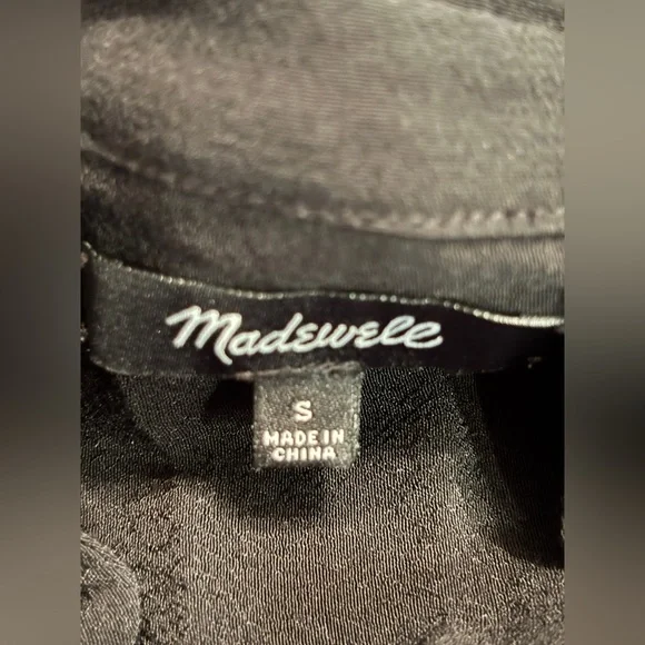 Madewell Button Up Sleeveless Blouse - Picture 3 of 4